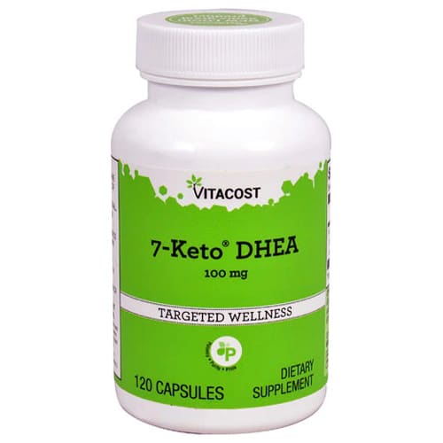 7-Keto DHEA 100mg, 120 cápsulas - Vitacost