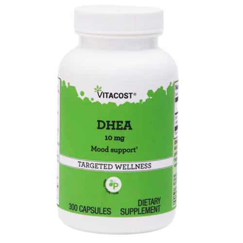 DHEA 10 mg, 300 Kapseln - Vitacost