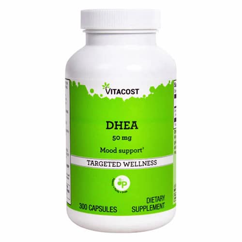 DHEA 50 mg, 300 capsules - Vitacost